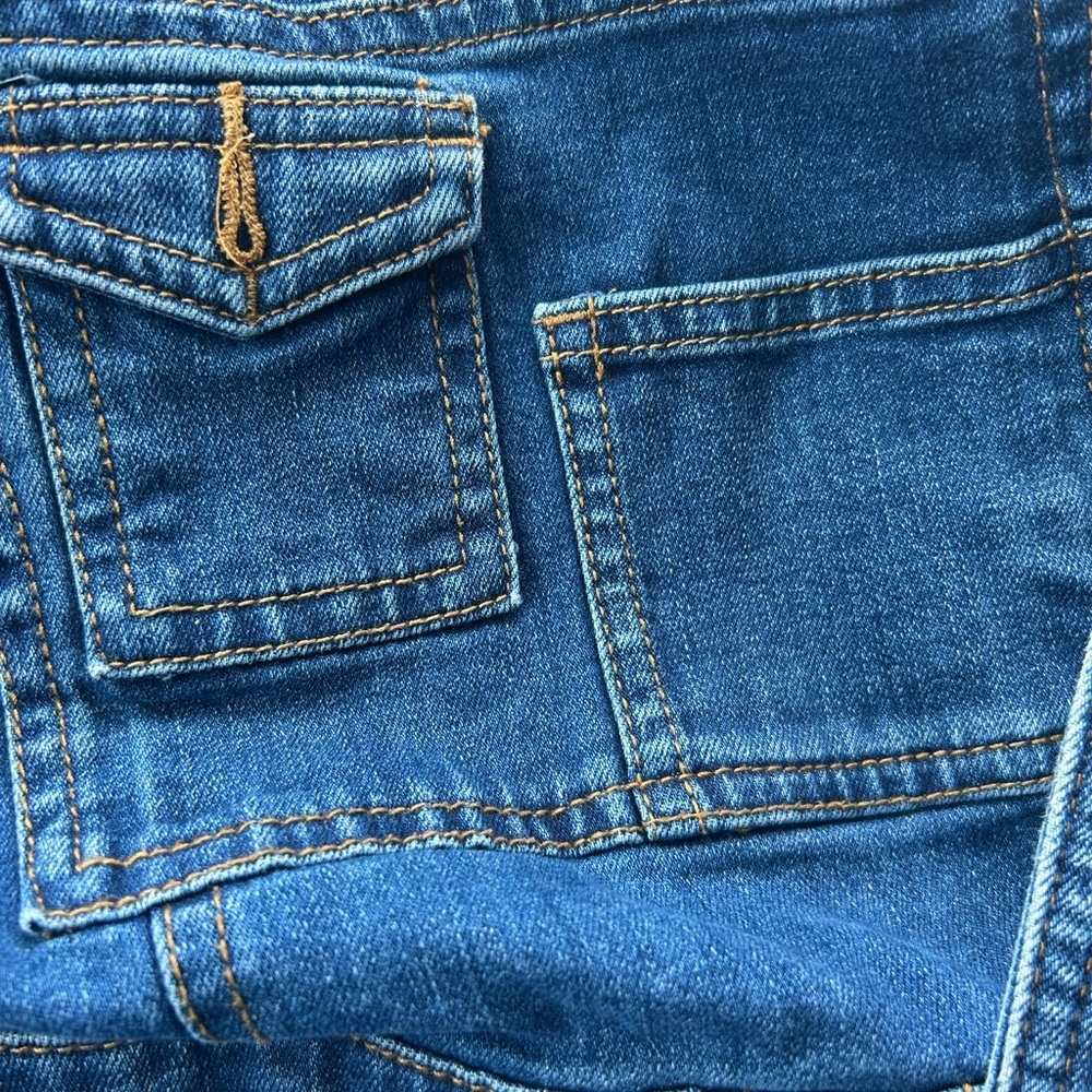 Free People Dark Blue Women's Jeans Overalls - Picture 5 of 16
